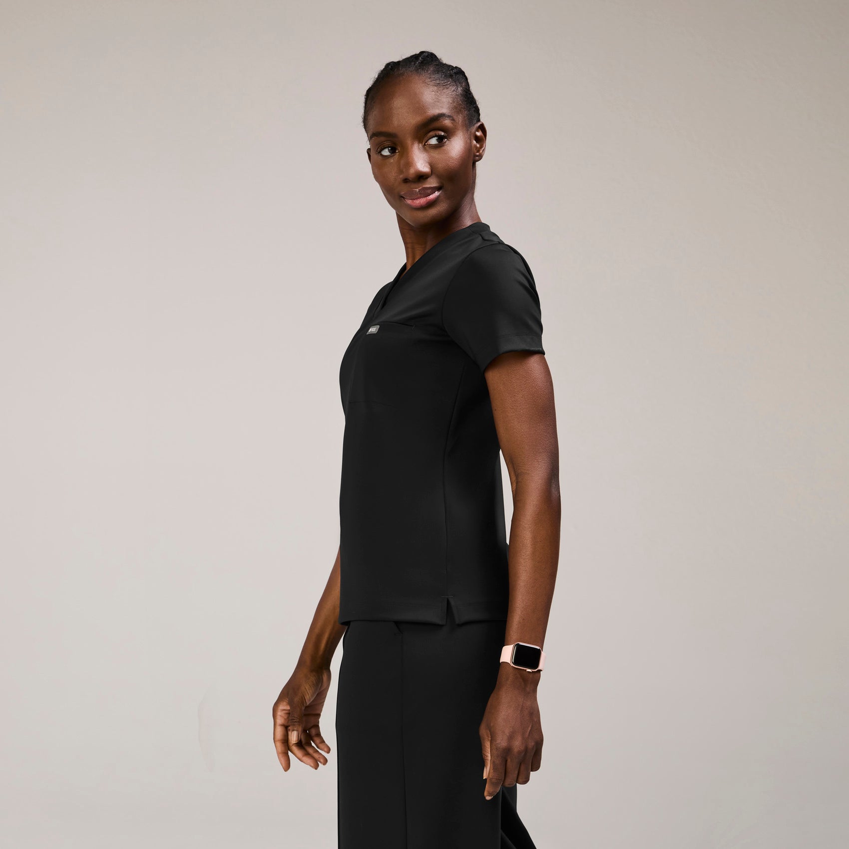 Figs Sona FORMx Slim V-Neck Scrub Top - Medical Scrub Top, Healthcare Uniform - Image 4