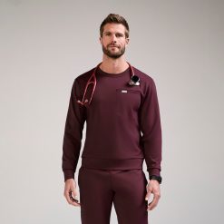 Figs Destin FORMx Crewneck Scrub Top - Medical Scrub Top, Healthcare Uniform