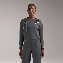 Figs Cornelia FORMx Crewneck Scrub Top - Medical Scrub Top, Healthcare Uniform