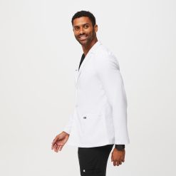 Alternative view of Figs Harlem Slim Short Lab Coat - Medical Lab Coat, Healthcare Workwear