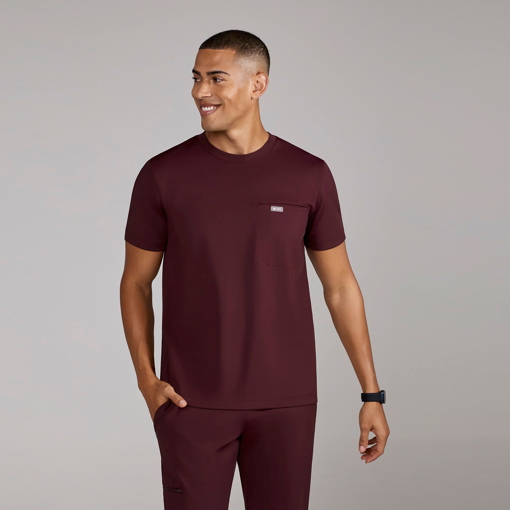 Figs Darien FORMx Crewneck Scrub Top - Medical Scrub Top, Healthcare Uniform - Image 7