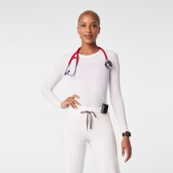 Figs Salta Shimmer Seamless Longsleeve Underscrub - Medical Scrub Pants, Healthcare Uniform