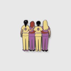 Figs | V Coterie Women??s Day Enamel Pin - Medical Enamel Pin, Healthcare Accessories