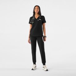 Alternative view of Figs Catarina One-Pocket Scrub Top - Medical Scrub Top, Healthcare Uniform
