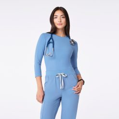 Figs Ribbed ? Sleeve Underscrub - Medical Scrub Pants, Healthcare Uniform