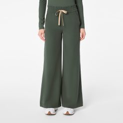 Figs High Waisted Allison Ultra Wide Leg Scrub Pants - Medical Scrub Pants, Healthcare Uniform