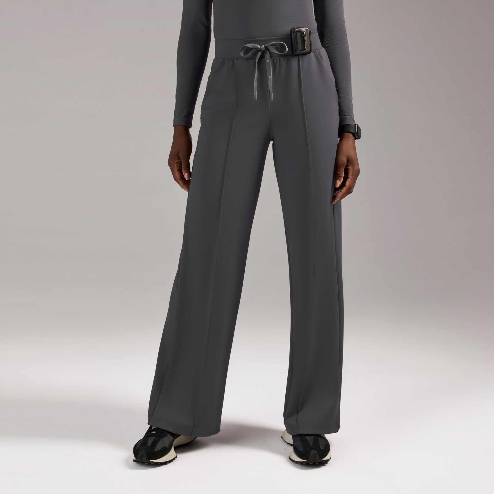 Figs High Waisted Salina FORMx Wide Leg Scrub Pants - Medical Scrub Pants, Healthcare Uniform - Image 6