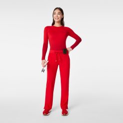 Alternative view of Figs Salta Seamless Longsleeve Underscrub - Medical Scrub Pants, Healthcare Uniform