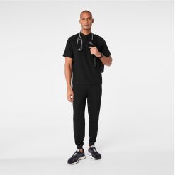 Alternative view of Figs Stratton Henley Scrub Top - Medical Scrub Top, Healthcare Uniform
