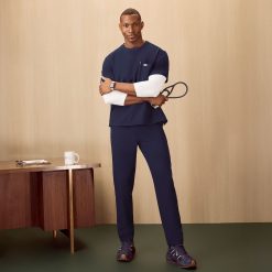 Alternative view of Figs Easton Relaxed Crewneck Scrub Top - Medical Scrub Top, Healthcare Uniform