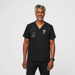 Figs Chisec Three-Pocket Scrub Top - Medical Scrub Top, Healthcare Uniform