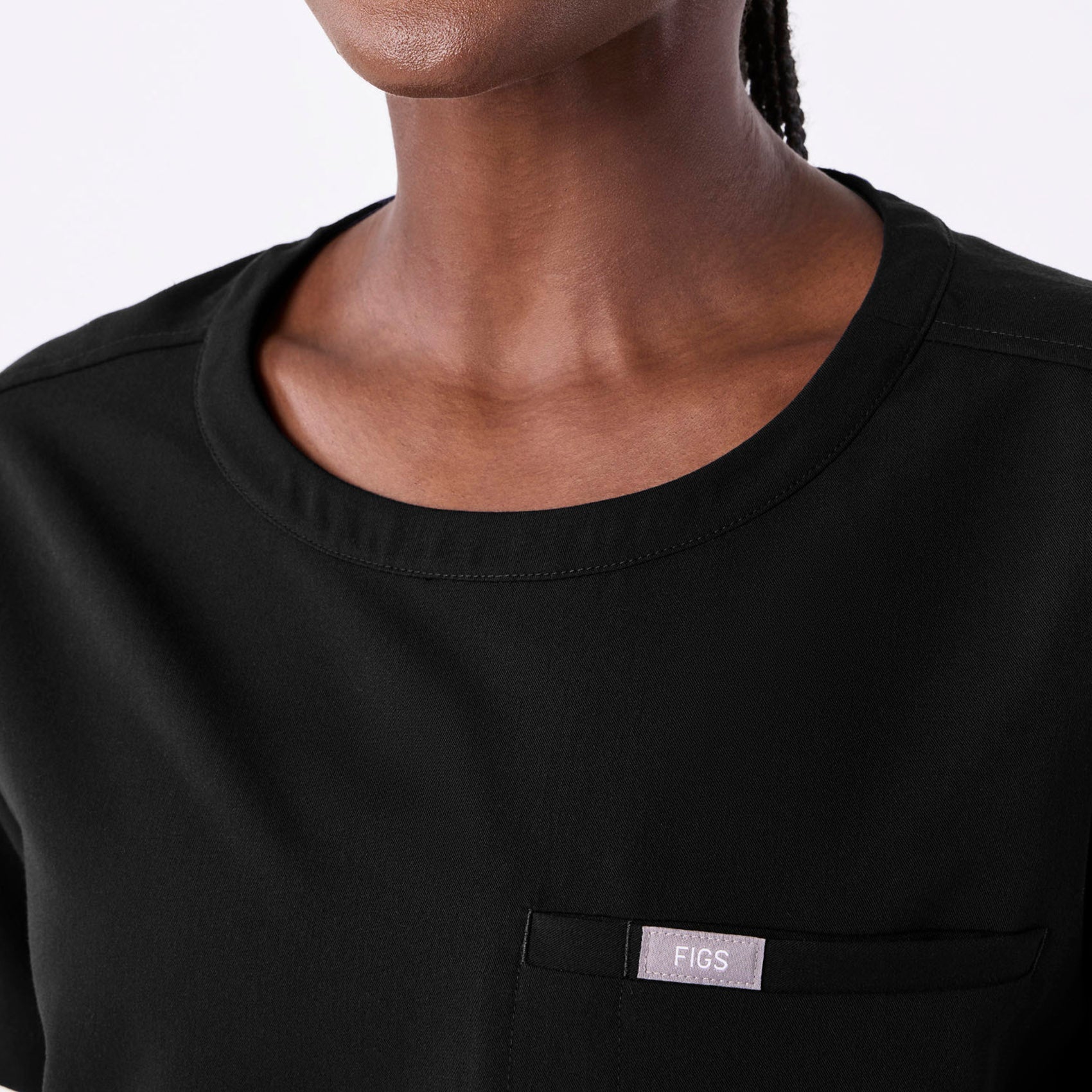 Figs Cabral Relaxed Crewneck Scrub Top - Medical Scrub Top, Healthcare Uniform - Image 7