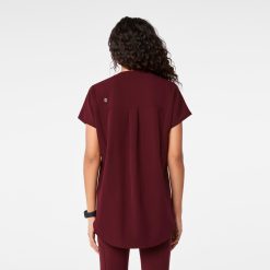 Alternative view of Addison Oversized Tunic Scrub Top - Medical Scrub Top, Healthcare Uniform