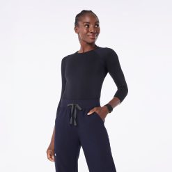 Figs Salta Seamless ? Sleeve Underscrub - Medical Scrub Pants, Healthcare Uniform