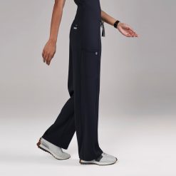 Alternative view of Figs Valle FORMx Straight Leg Scrub Pants - Medical Scrub Pants, Healthcare Uniform