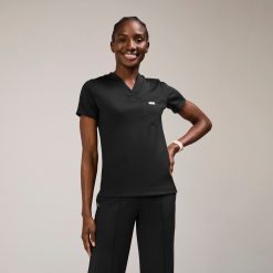 Figs Sona FORMx Slim V-Neck Scrub Top - Medical Scrub Top, Healthcare Uniform