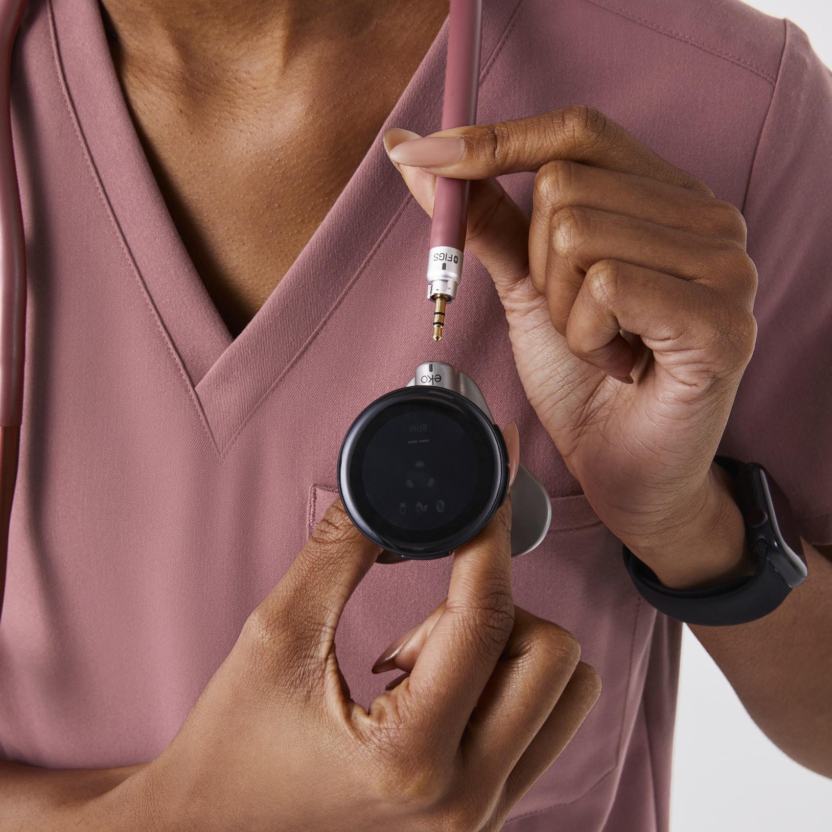 Figs | Eko CORE 500 Digital Stethoscope ?C Chestpiece - Digital Stethoscope, Medical Equipment - Image 7