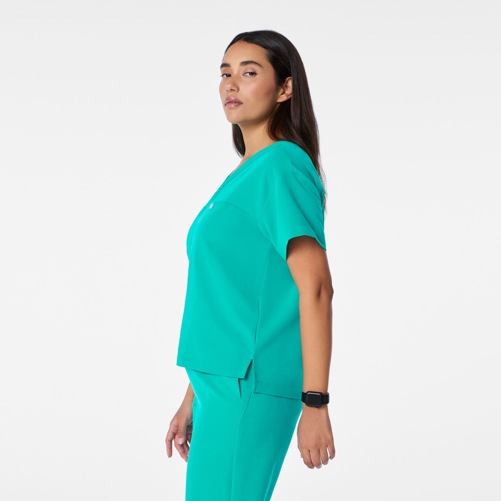Figs Pagosa Relaxed V-Neck Scrub Top - Medical Scrub Top, Healthcare Uniform - Image 5