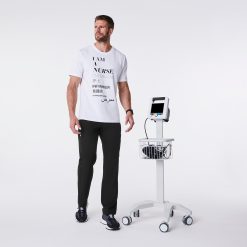 Alternative view of Figs Nurse Supersoft Shortsleeve Underscrub - Medical Scrub Pants, Healthcare Uniform