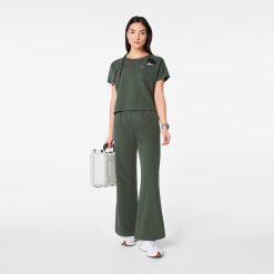 Alternative view of Figs Addison Oversized Tunic Scrub Top - XXS - Medical Scrub Top, Healthcare Uniform